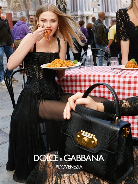 dolce gabbana advertisement.